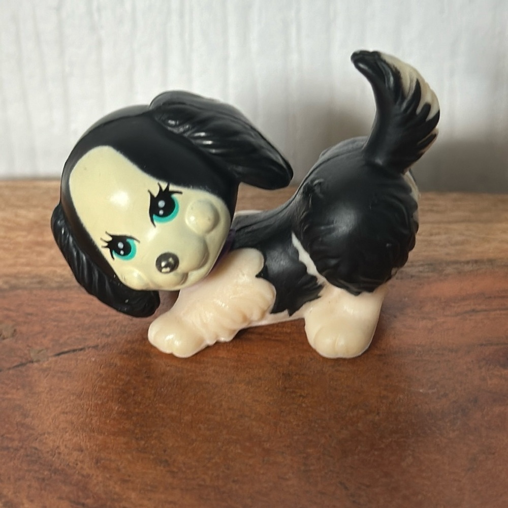 VINTAGE 1992 Littlest Pet Shop PUPPY PAL COCKER SPANIEL BOBBLE LPS Original HTF